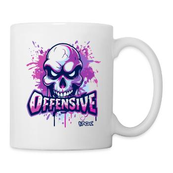 Insulting Skull - Mug - white - Right