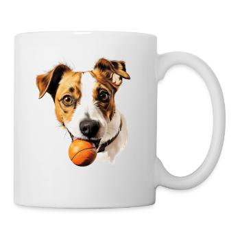 T-shirt Jack Russell pour les propriétaires de - Mug blanc - blanc - Droite