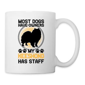 Wolfsspitz has staff German Wolfsspitz - Mug - white - Right