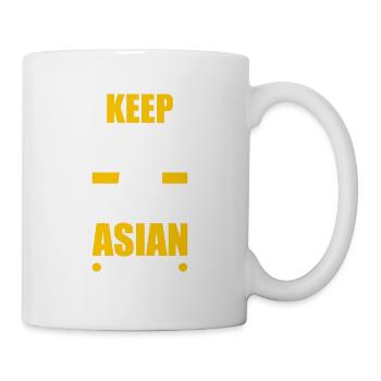 Behalten Sie Ruhe Und Überlassen Sie Es Den - Tasse - Weiß - Rechts