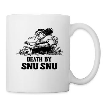 Big and Powerful: Death by Snu Snu - Mug - white - Right
