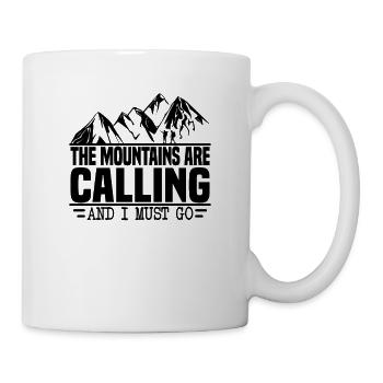 The mountains are calling, I've got to go, mountaineers - Mug - white - Right