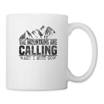 The mountains are calling, I've got to go, mountaineers - Mug - white - Right