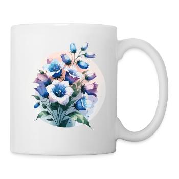 Bellflower drawn - Mug - white - Right