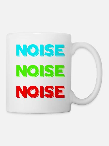 Bruit - Mug blanc - blanc
