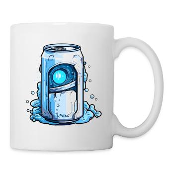Robot Cyborg Beverage Can - Mug - white - Right