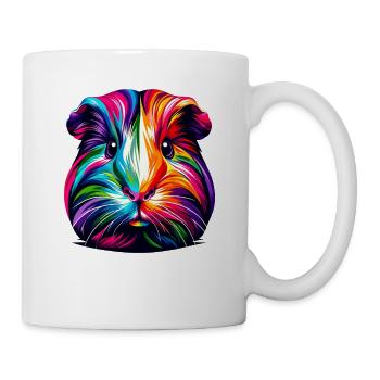 Colorful Pop Art Guinea Pig Lover Guinea Pigs - Mug - white - Right