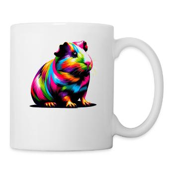 Colorful Pop Art Guinea Pig Lover Guinea Pigs - Mug - white - Right