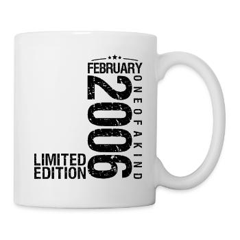 Birthday February 2006 February born in February - Mug - white - Right