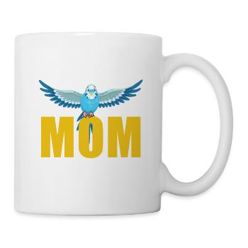 Budgie Mother For All Bird Fans - Mug - white - Right