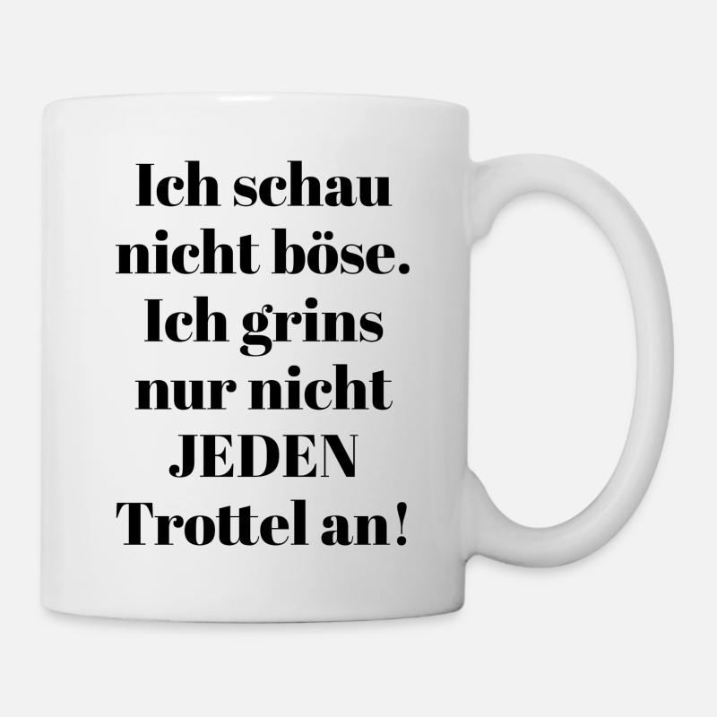 I don't look angry - Mug - white