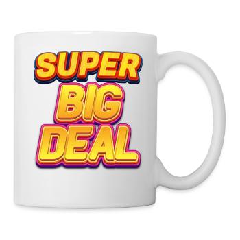 Super grosse affaire - Mug blanc - blanc - Droite