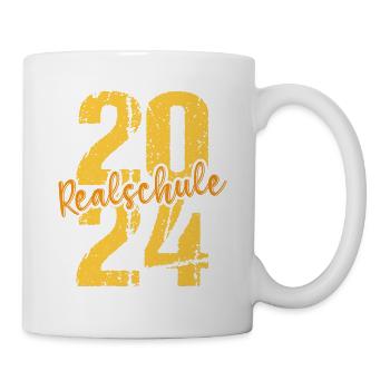 Realschule Junge Mädchen Realschule 2024 - Tasse - Weiß - Rechts