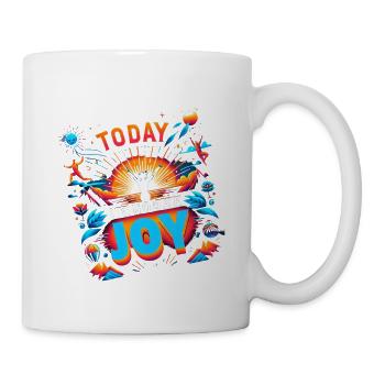 Aujourd’hui, je choisis la joie 15 - Mug blanc - blanc - Droite