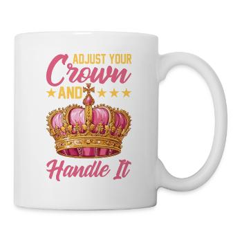 Ajustez votre couronne et manipulez-la 19 - Mug blanc - blanc - Droite