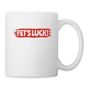 Ayons de la chance - Mug blanc - blanc - Droite