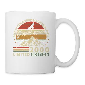 Vintage 2000 Birthday Gift - Mug - white - Right