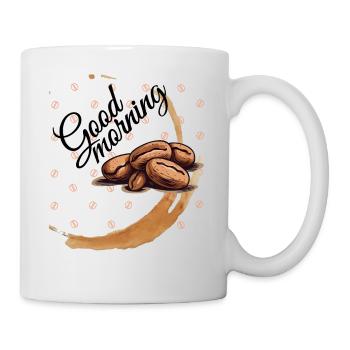 Good Morning Coffee Coffee Beans - Mug - white - Right