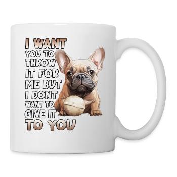 Frenchie Dog Lover Bouledogue français - Mug blanc - blanc - Droite