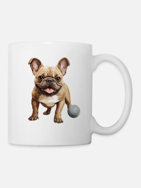 Frenchie Hundehalter Französische Bulldogge Hunde - Tasse - Weiß
