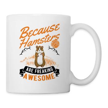 Hamster cadeau hamster nain or hamster - Mug blanc - blanc - Droite