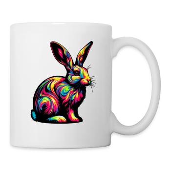 Lièvre - Mug blanc - blanc - Droite