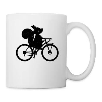 Gravel Bike Bikepacking Squirrel - Tasse - Weiß - Rechts