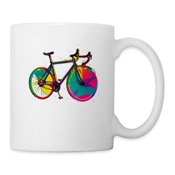 Road Bike Gravel Bike Racing Bike - Mug - white - Right