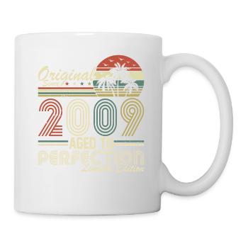 Unique 2009 Vintage Retro Artwork - Mug - white - Right