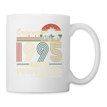 Unique 1995 Vintage Vintage Birthday Retro - Mug - white - Right