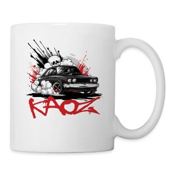 Retro Muscle Sport Car JDM Pirate Tuning - Mug - white - Right