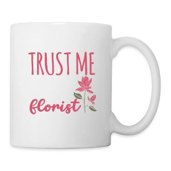 Designer floral Fleuriste Fleuriste Fleuriste - Mug blanc - blanc - Droite