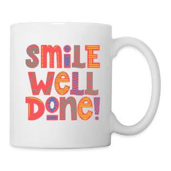 Smile Well Done! - Mug - white - Right