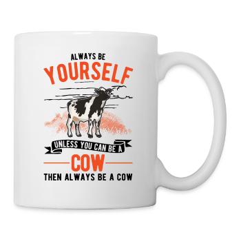 Cow Gift Farmer Cattle Breeder Cows - Mug - white - Right