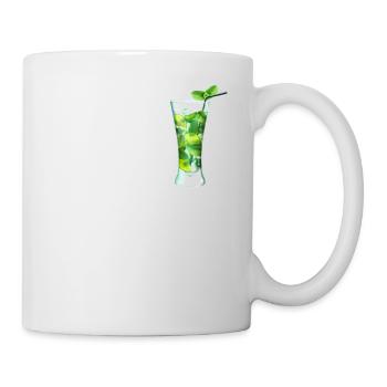 OK But First Mojito Lover T-Shirt Funny Alcohol - Mug - white - Right