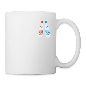 OK But First Vodka T-Shirt Funny Drinking Cool - Mug - white - Right