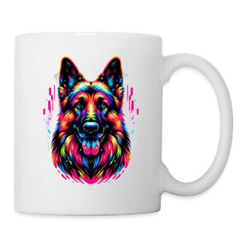 German Shepherd, German Shepherd - Mug - white - Right