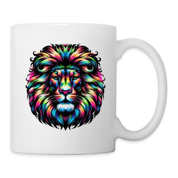 Lion - Mug blanc - blanc - Droite