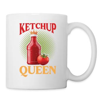 Ketchup Queen 20 - Tasse - Weiß - Rechts