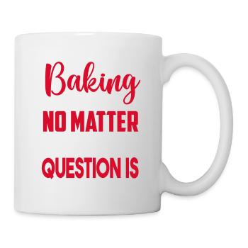 Cuisson Jeu de mots Cuire Cuisinier Chef Boulanger - Mug blanc - blanc - Droite