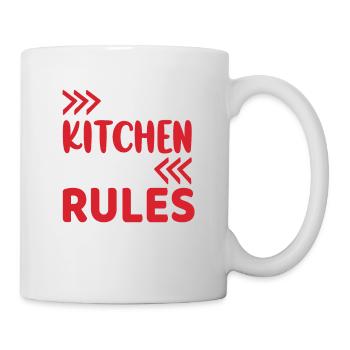 Cuisson Jeu de mots Cuire Cuisinier Chef Boulanger - Mug blanc - blanc - Droite