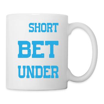 Life's Too Short To Bet The Under 28 - Tasse - Weiß - Rechts