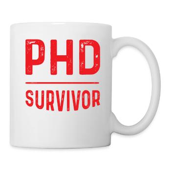 PhD Candidate Survivor 12 - Mug - white - Right