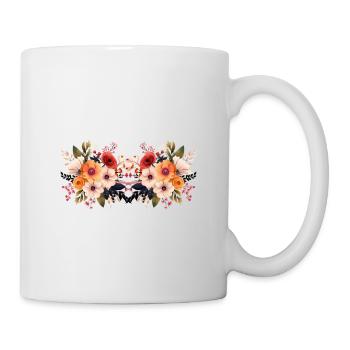 Designer floral Fleuriste Fleuriste Fleuriste - Mug blanc - blanc - Droite
