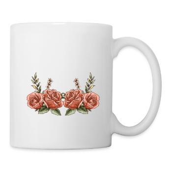 Designer floral Fleuriste Fleuriste Fleuriste - Mug blanc - blanc - Droite