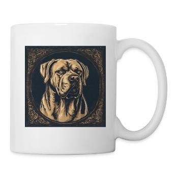 Noble Gros Chien - Mug blanc - blanc - Droite