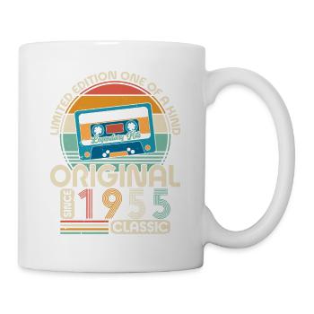 Légende du millésime 1955 - Mug blanc - blanc - Droite