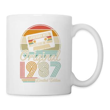 Unique 1987 Vintage Vintage Retro Design - Mug - white - Right