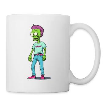 Just another fashion zombie - Mug - white - Right