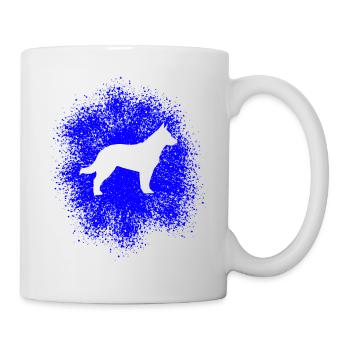 Berger allemand – Compagnon fidèle - Mug blanc - blanc - Droite